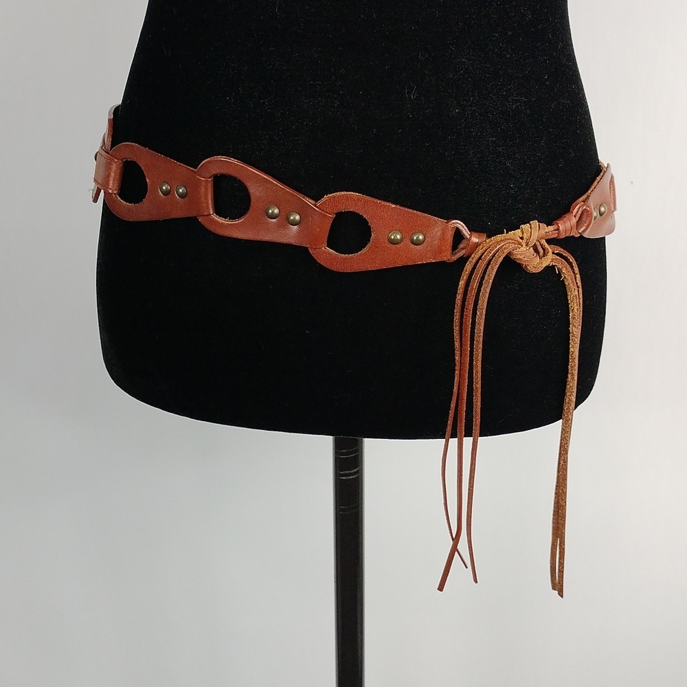 Banana Republic Leather Tie Belt